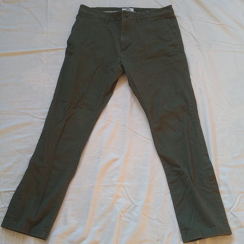 Olive Green Chinos